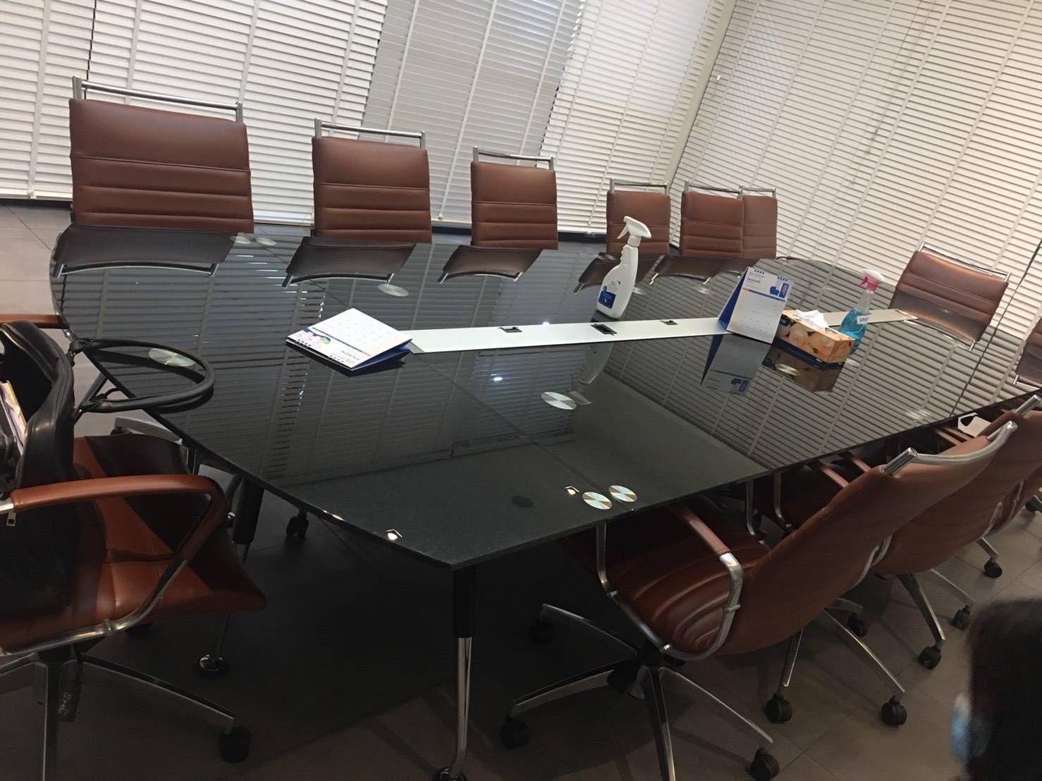 09084::ASCOAT-4012::โต๊ะประชุม ขนาด W4000x D1295x H750 mm. ขนาด 10-12 ที่นั่ง เพอร์เฟ็คท์ โต๊ะประชุม